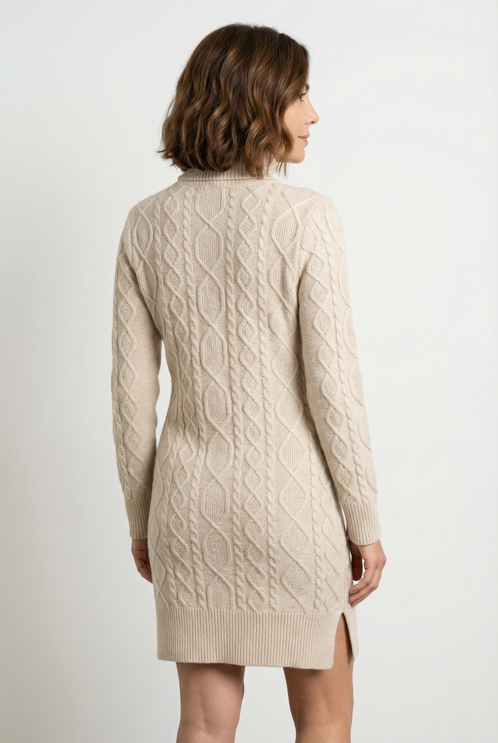 Jana - Vestido de Punto Torcido