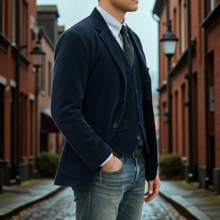 Alejandro - Conjunto de 2 Piezas: Blazer y Chaleco