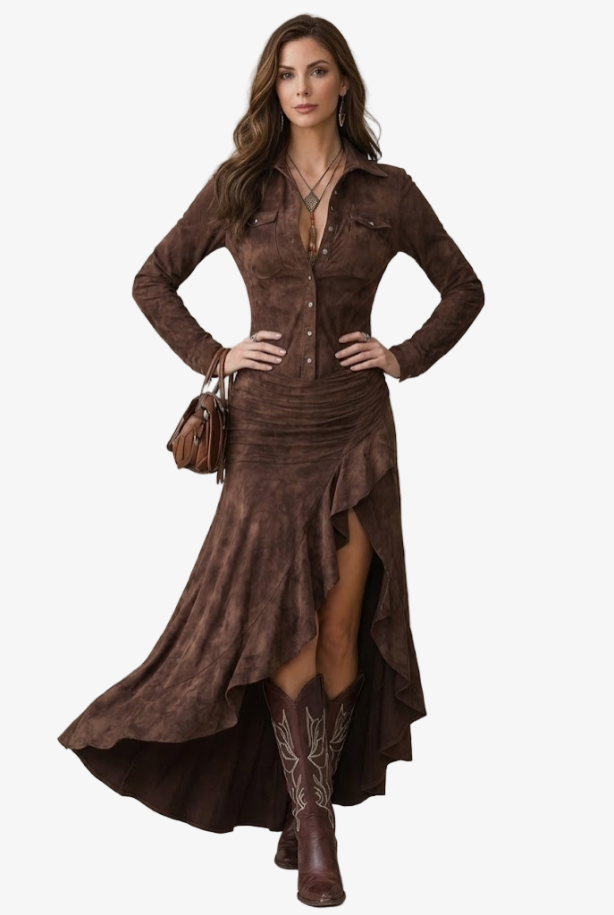 Delia - Vestido Elegancia Salvaje