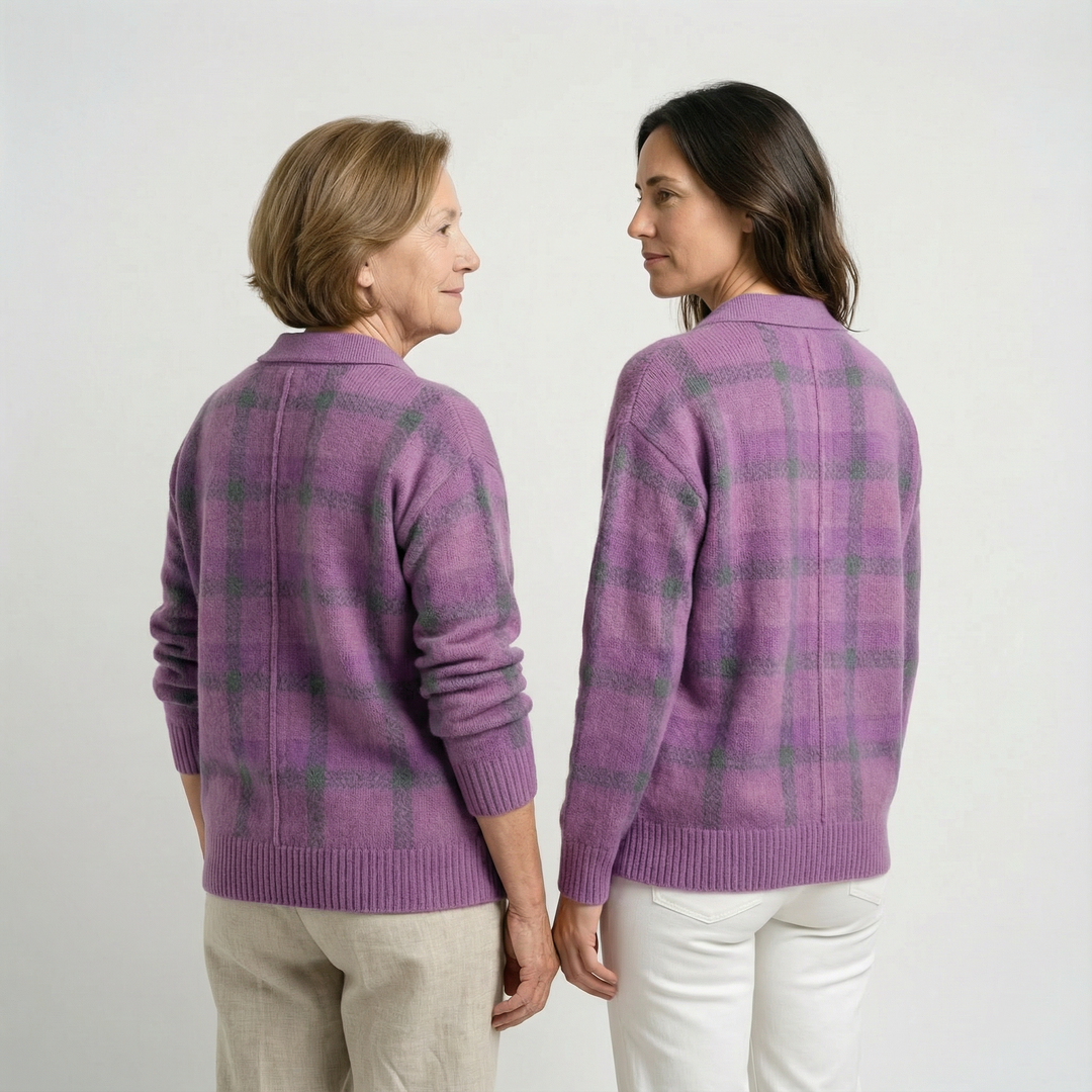 Verónica - Suéter de Cuello