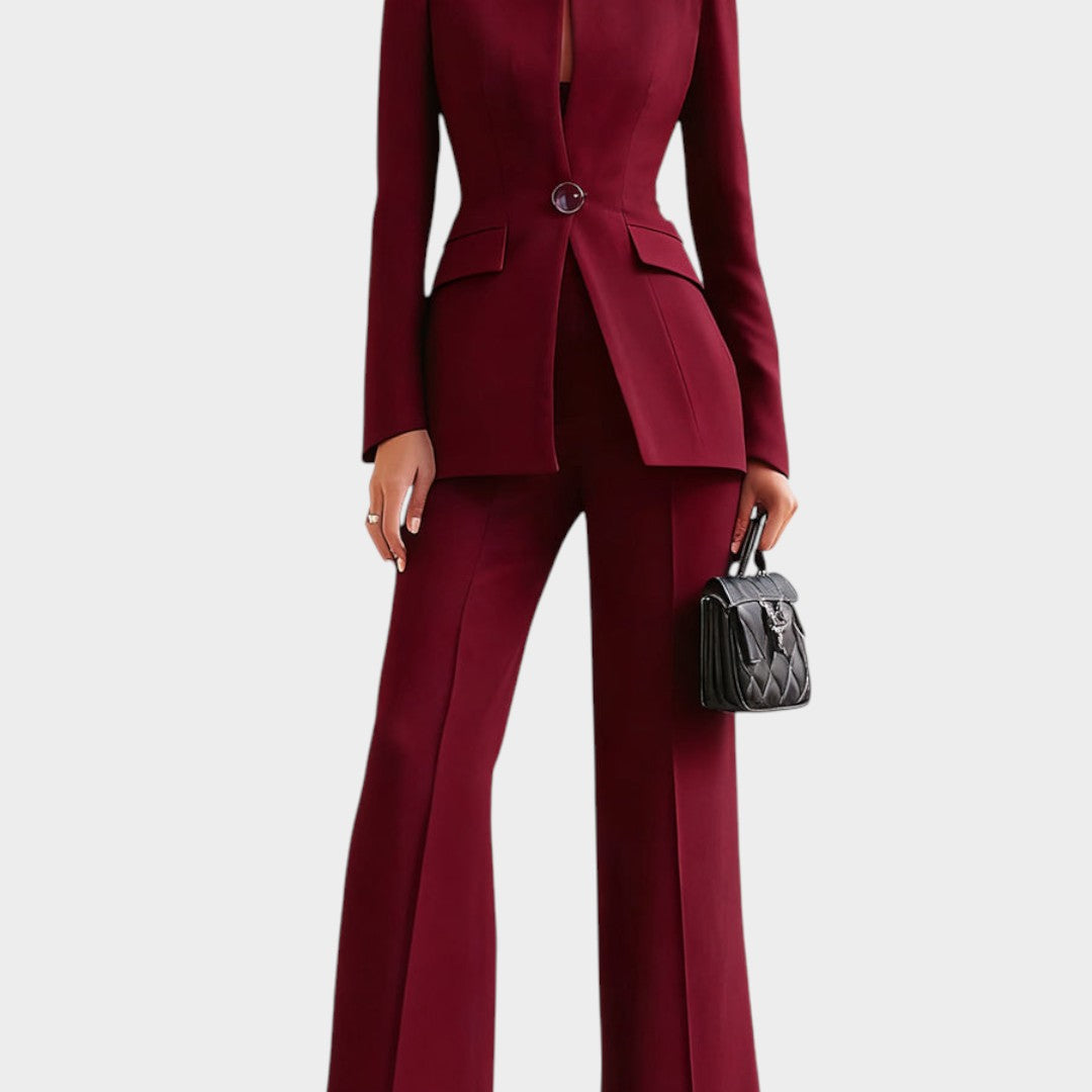 Lisa™ | Conjunto Elegante de Blazer y Pantalón