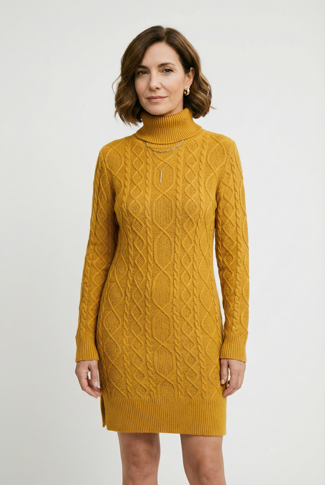 Jana - Vestido de Punto Torcido