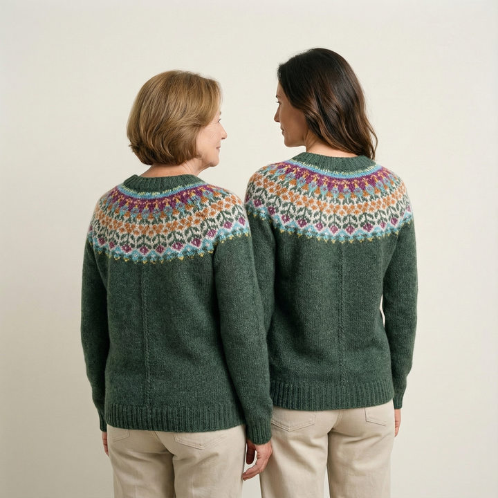 Layla - Suéter con flores