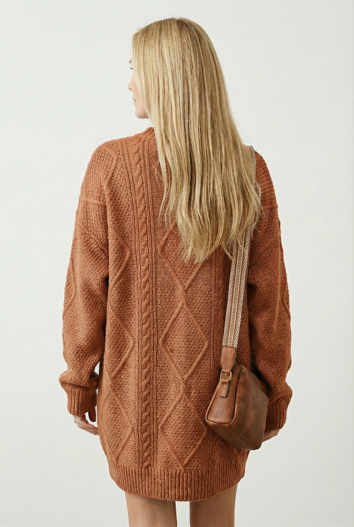 Helena - Suéter Torsadé