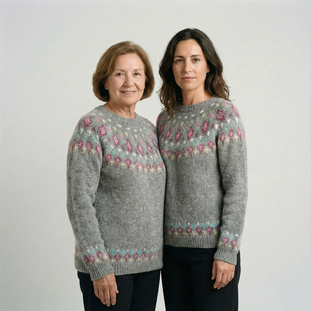 Elizabeth - Suéter con patrón