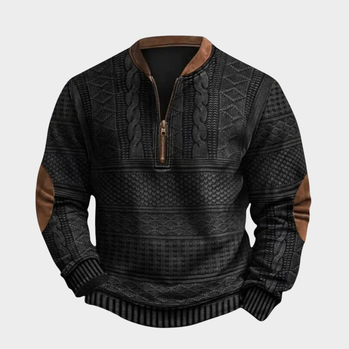 Charles™ | Sudadera con media cremallera