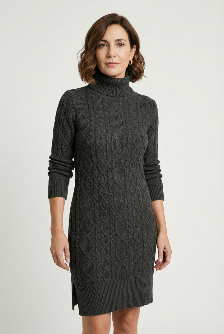 Jana - Vestido de Punto Torcido