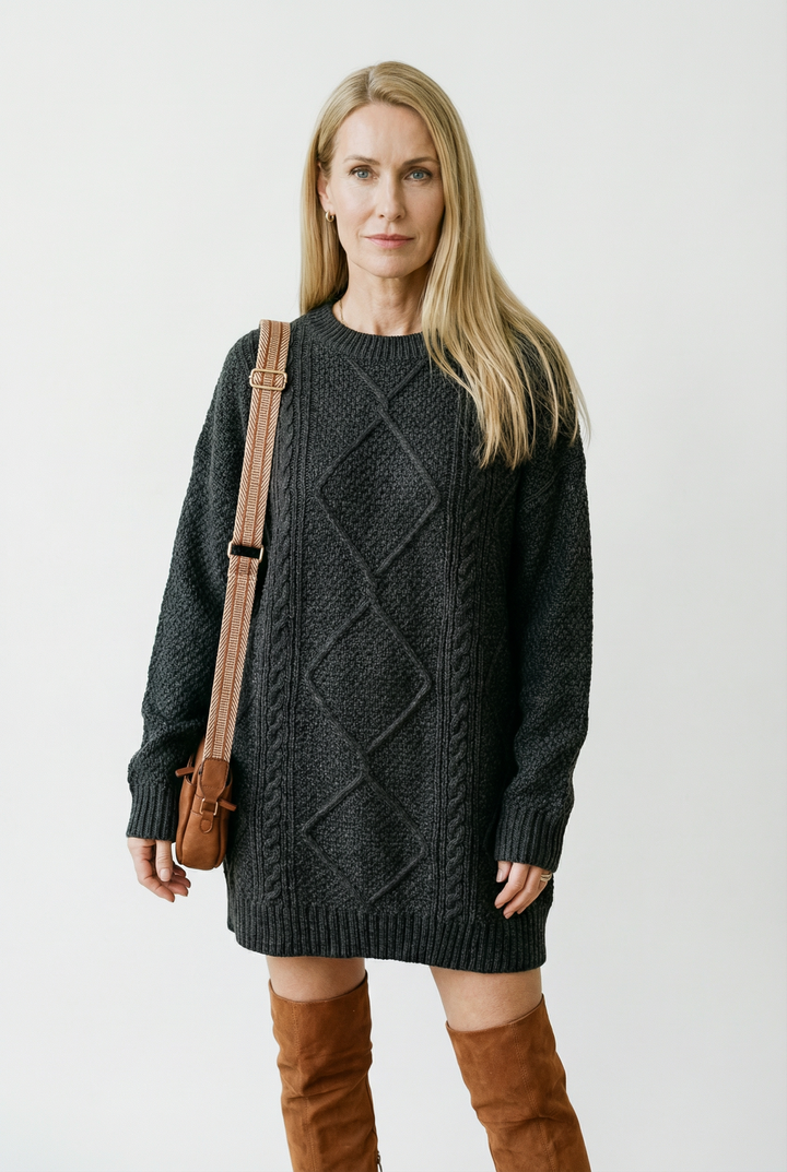 Helena - Suéter Torsadé