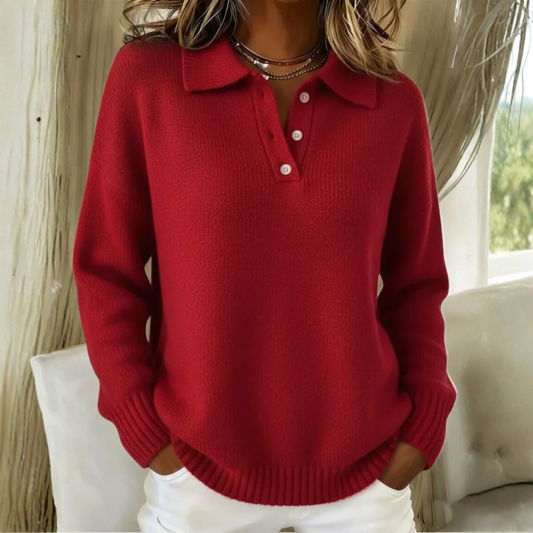 Lucía - Suéter de botones