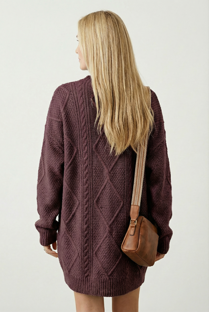 Helena - Suéter Torsadé