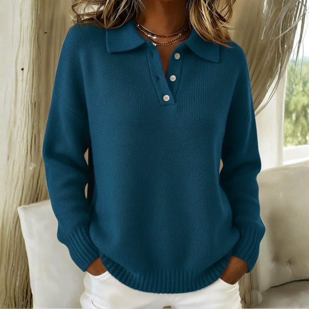 Lucía - Suéter de botones