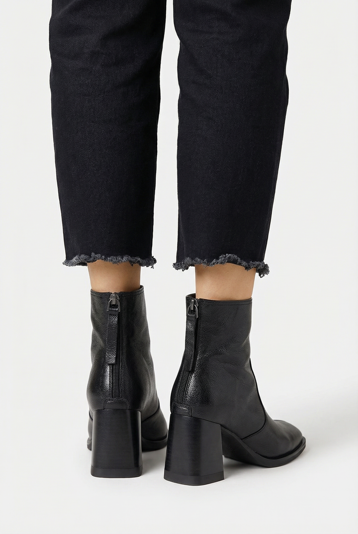 Claudia | Botines de lujo con tacón medio