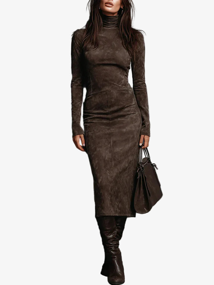 Onelia - Vestido Elegancia Terracota