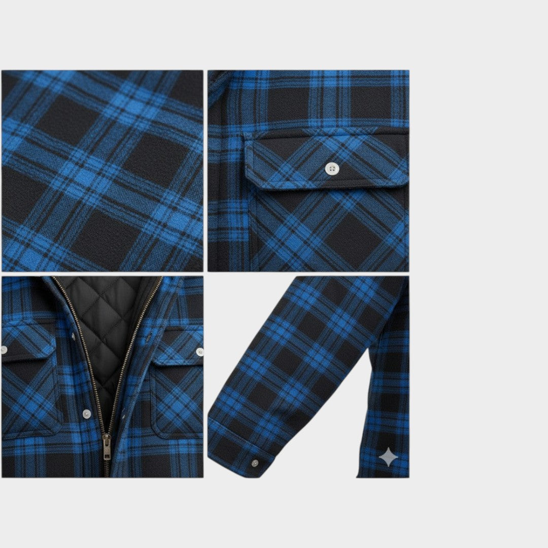 Asger - Chaqueta cálida de lana