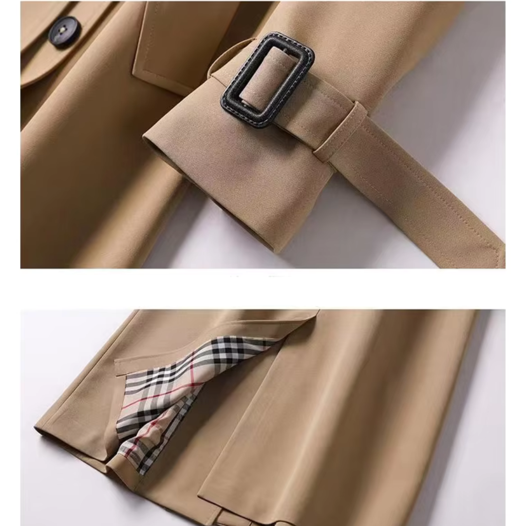 Bianca | Abrigo Trench Atemporal