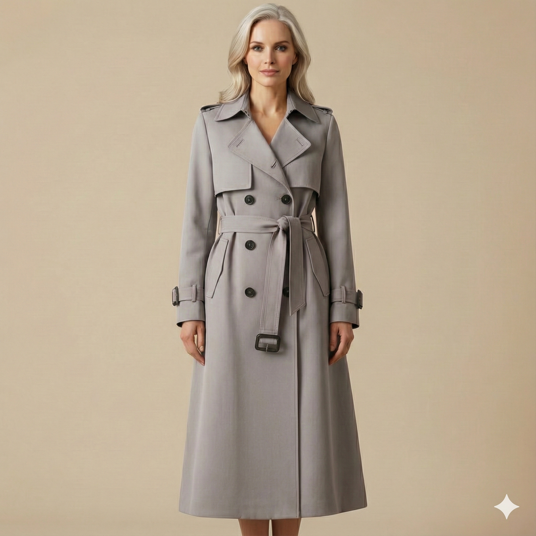 Bianca | Abrigo Trench Atemporal