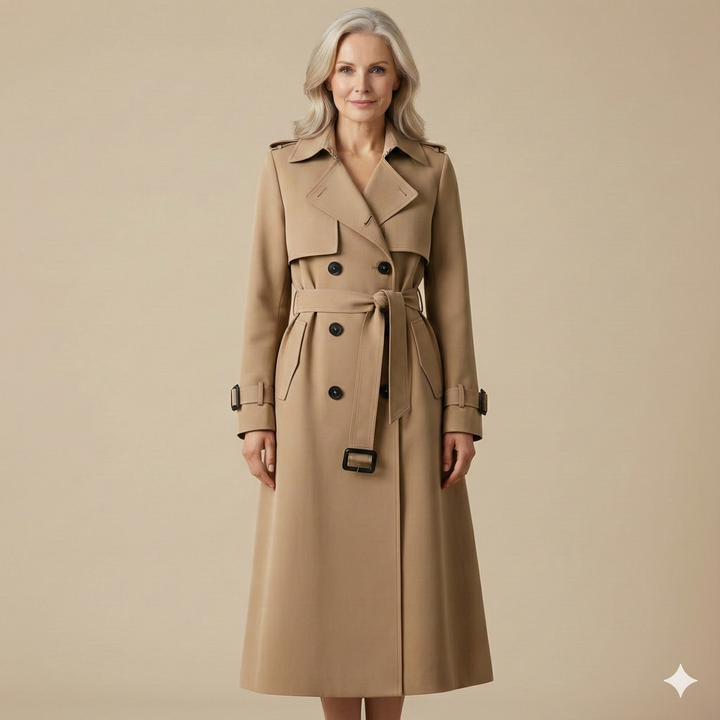 Bianca | Abrigo Trench Atemporal