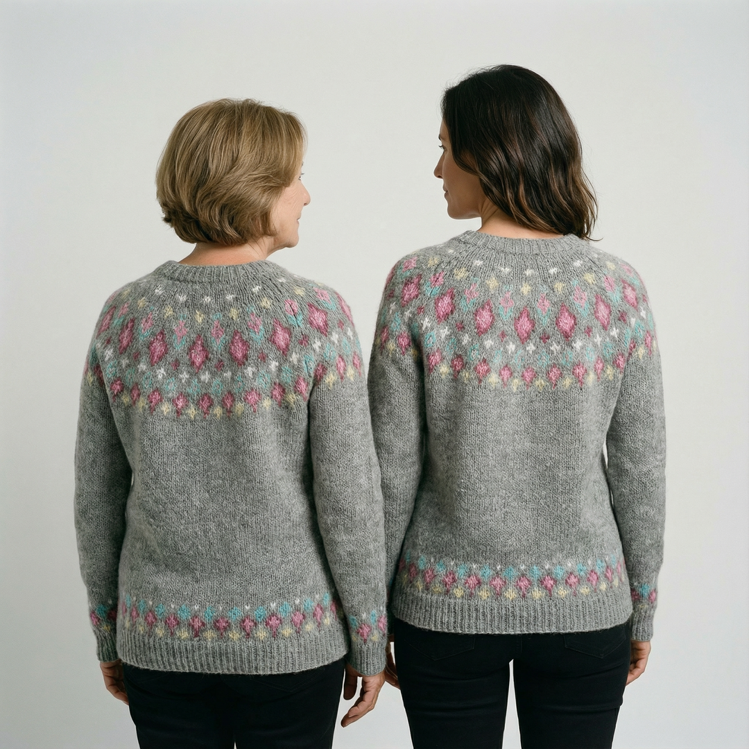 Elizabeth - Suéter con patrón