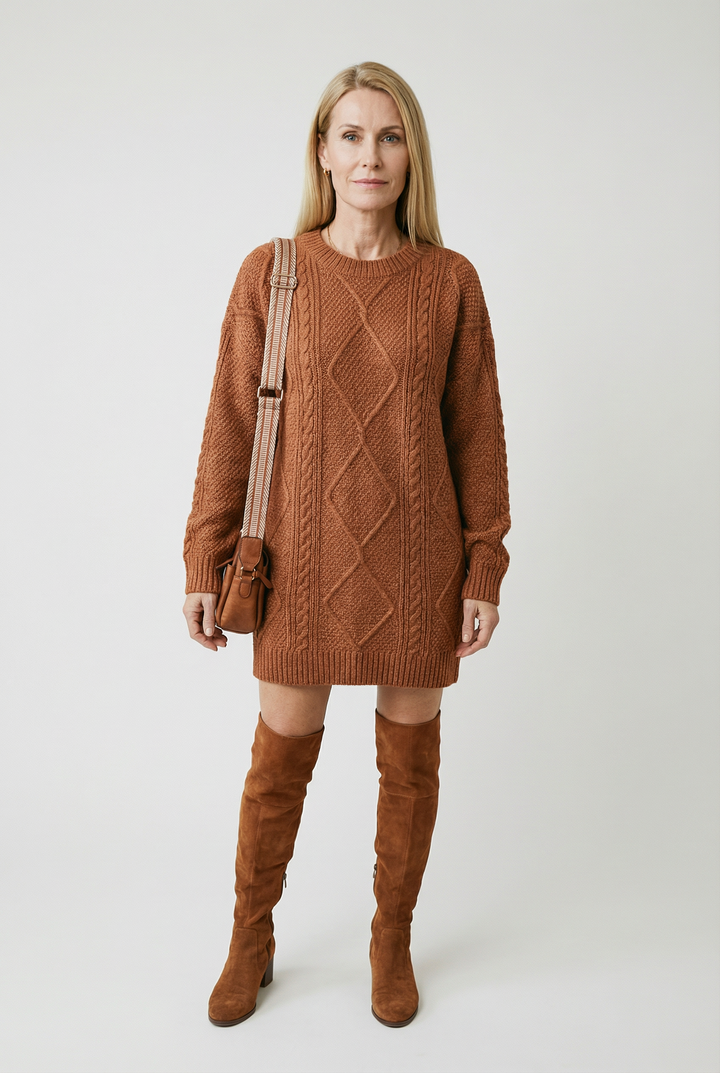 Helena - Suéter Torsadé