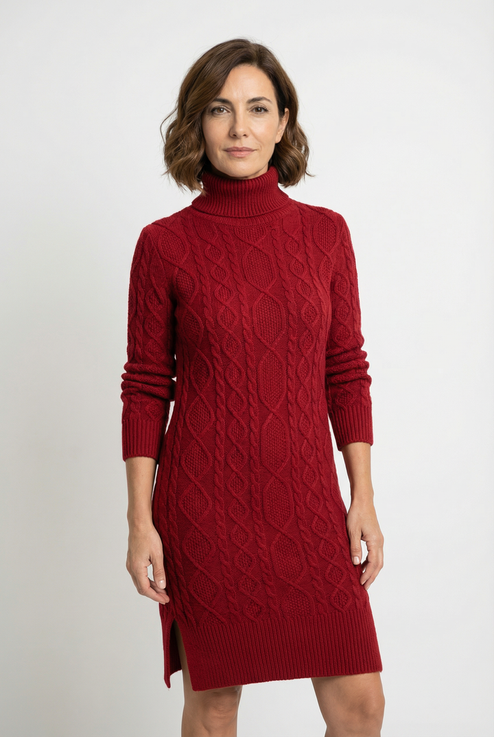 Jana - Vestido de Punto Torcido