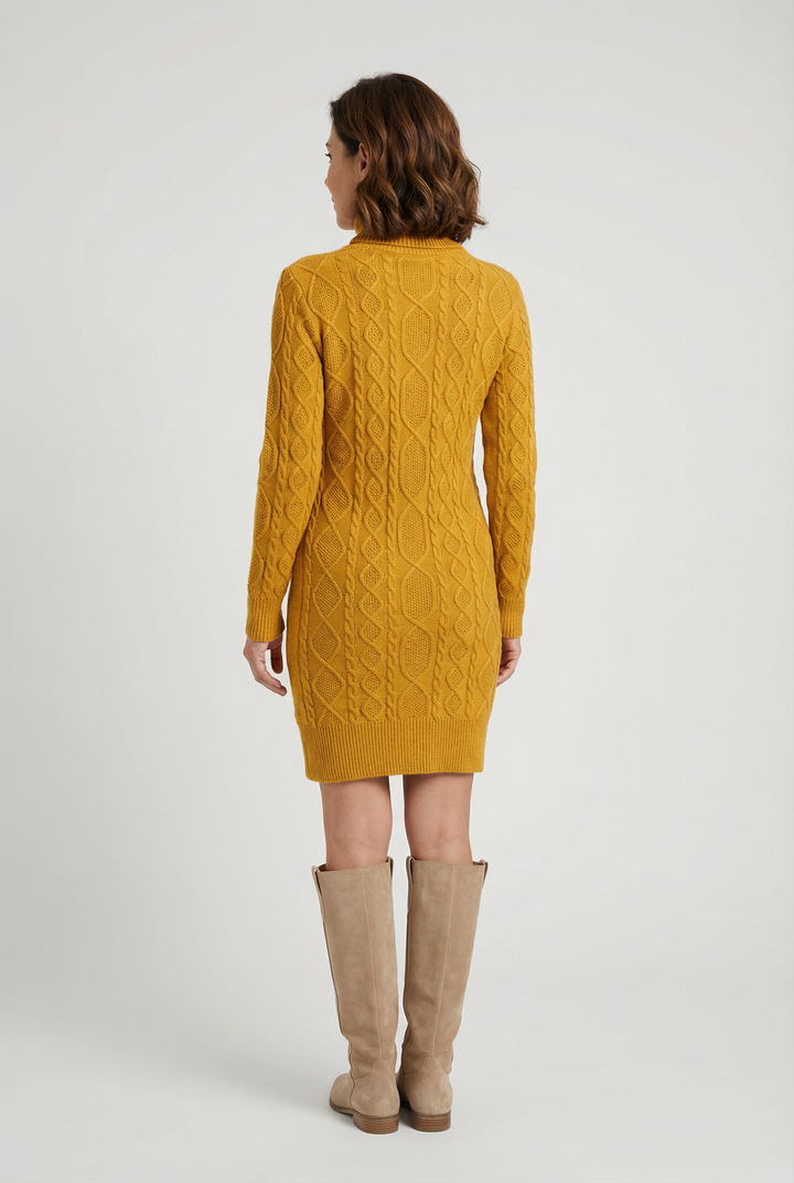 Jana - Vestido de Punto Torcido