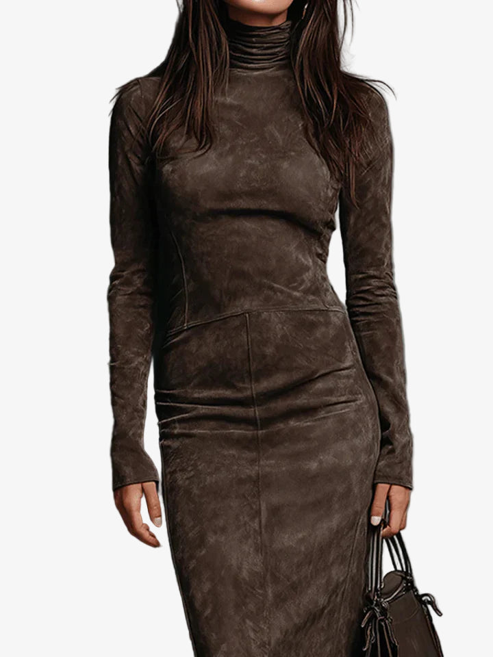 Onelia - Vestido Elegancia Terracota