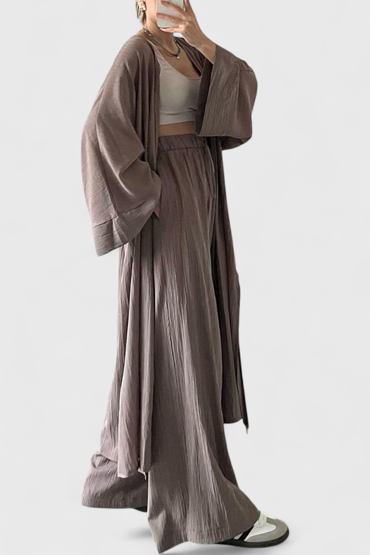 Suella - Conjunto de Dos Piezas con Cárdigan