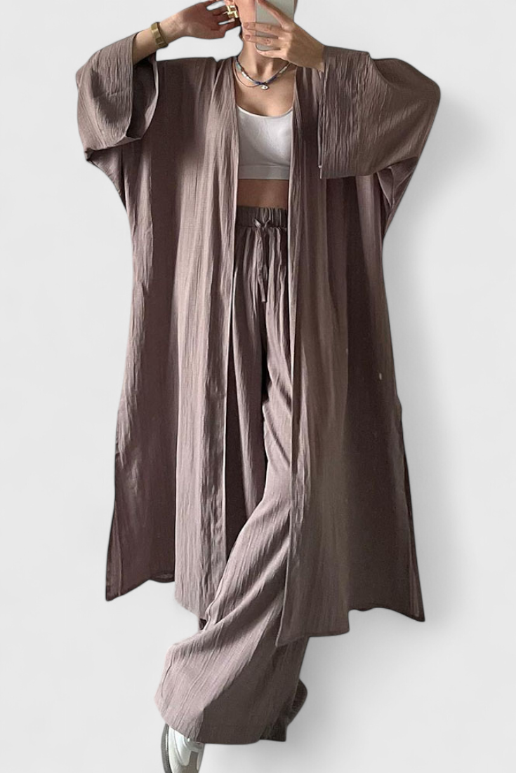 Suella - Conjunto de Dos Piezas con Cárdigan