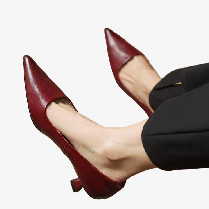 Alovi Escote en Piel Auténtica